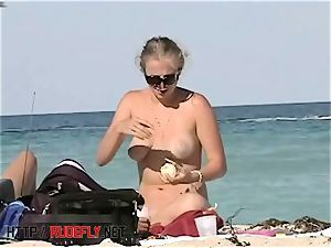 delightful nude beach voyeur spy webcam vid
